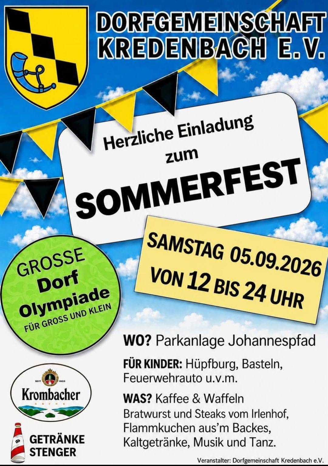 Einladung zum Dorffest